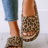 Lady Leopard Slides